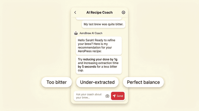 AI Recipe Coach app preview